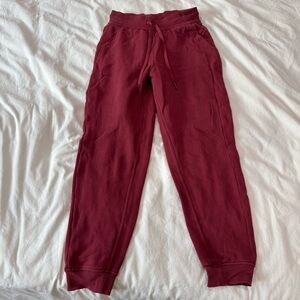 lululemon athletica Burgundy Joggers